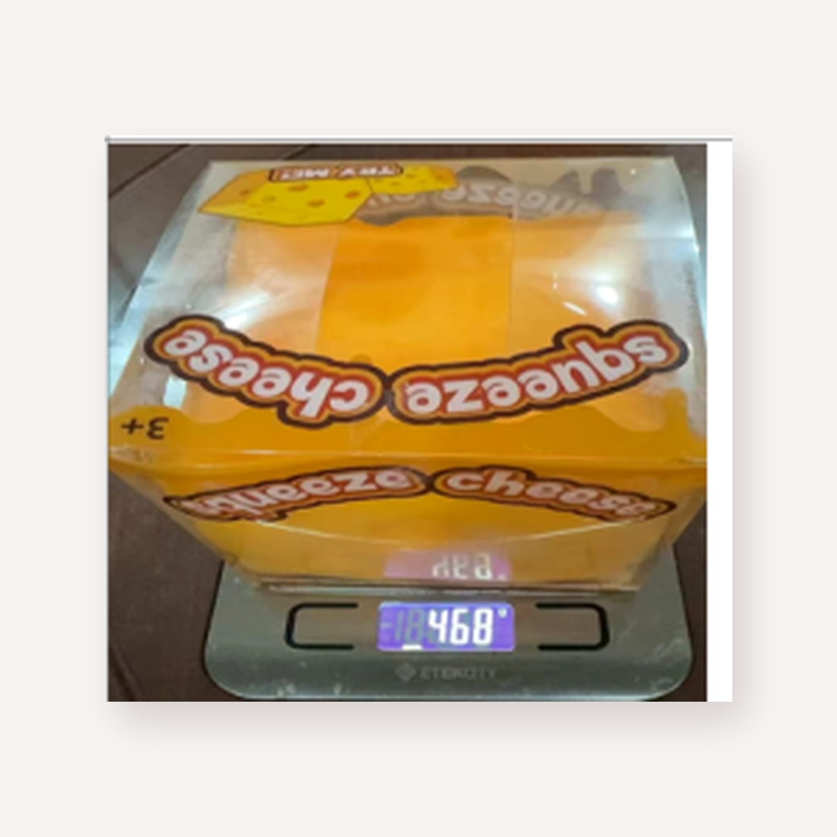 11cm Cheese Clay Squishy