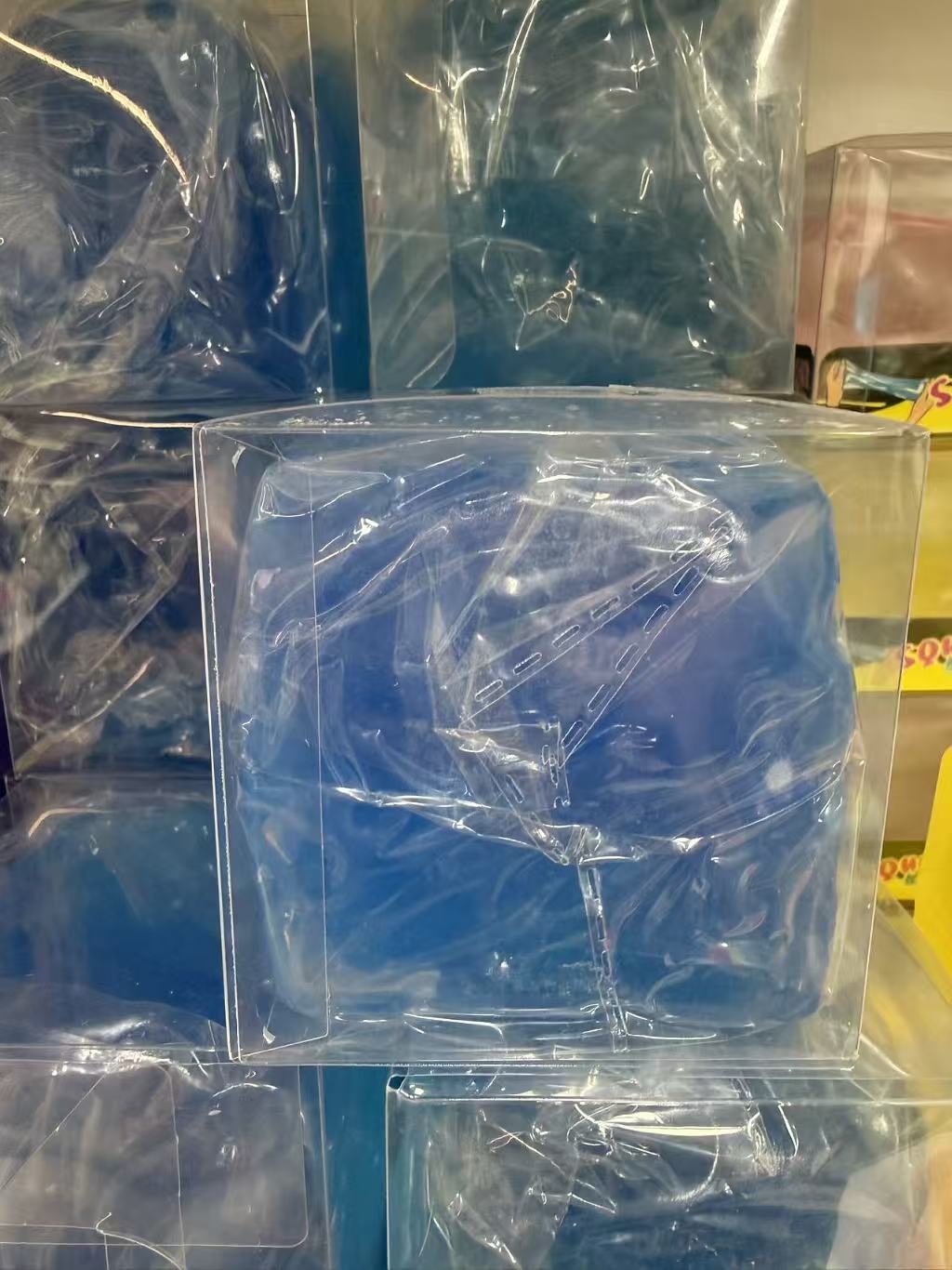Vaseline Blue Cube