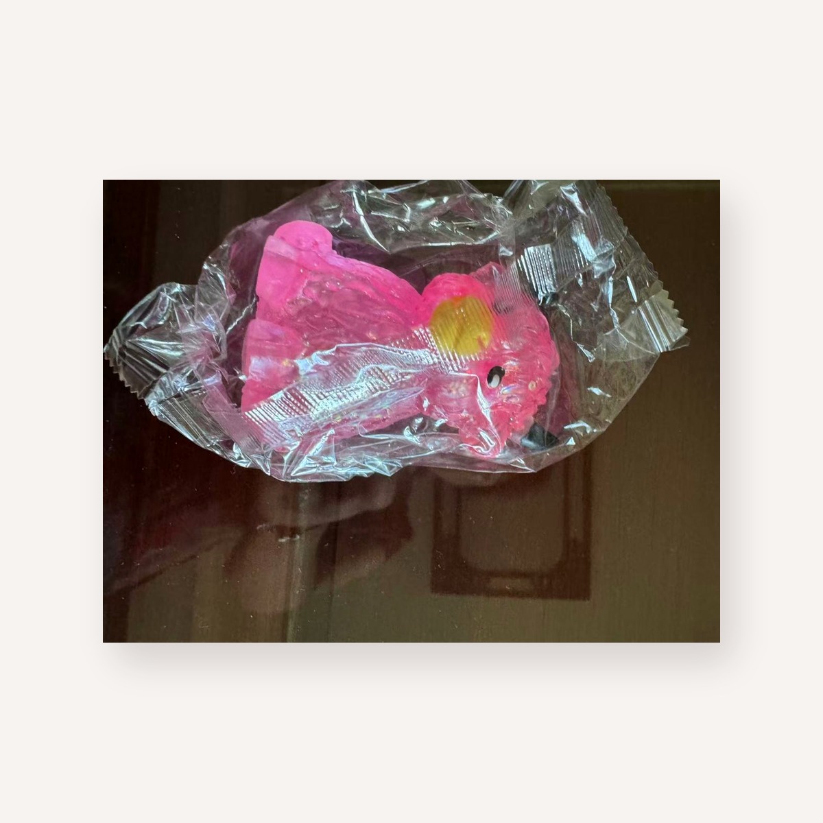 Small Pink Highland Cow Squishy