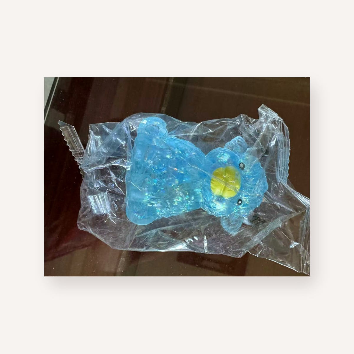 Small Blue Highland Cow Squishy