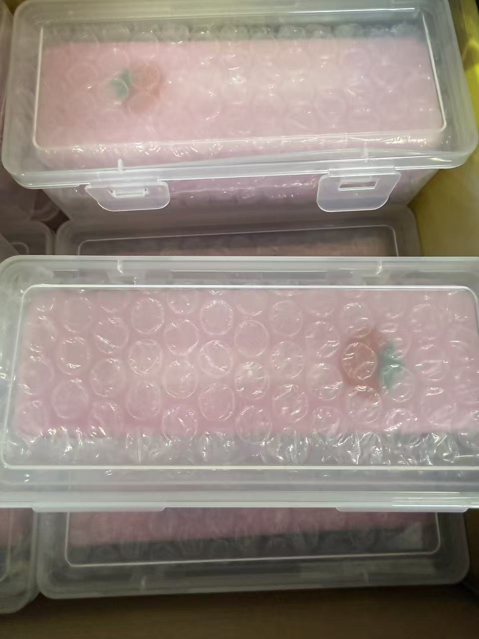 pink crispy butter sticks